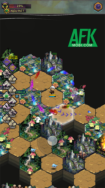 Chiến đấu chạy đua với thời gian để chinh phục các vòng lặp tại LoopLegends: Idle Vortex 3