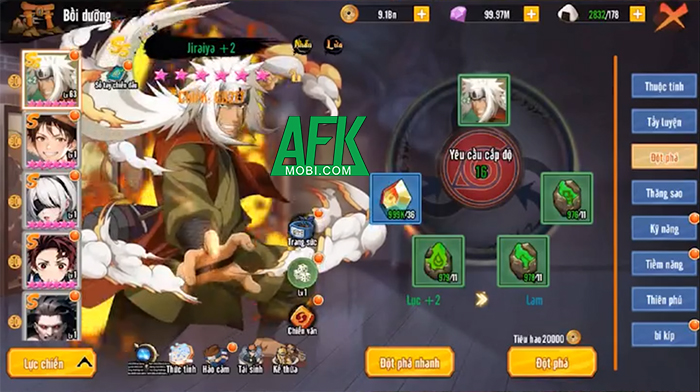 Manga Loạn Chiến game đấu tướng đa vũ trụ anime do chính người Việt phát triển 3