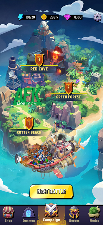 MatchBound Legends game chiến thuật chiến đấu theo phong cách giải đố 2