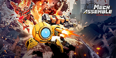Điều khiển robot càn quét bọn thây ma trong game Mech Assemble: Zombie Swarm