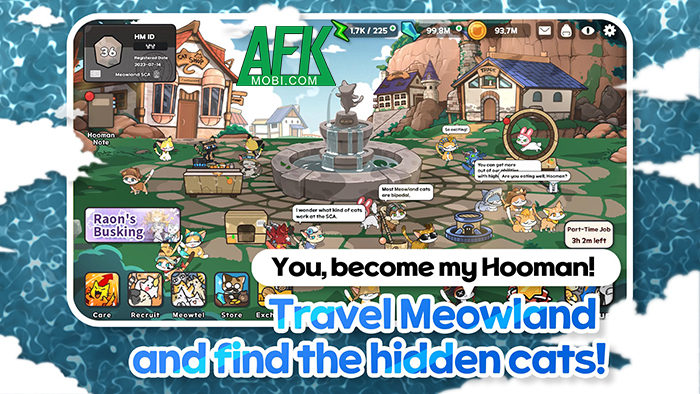 MeowLand: Legend of Butler game chiến thuật cho bạn tập hợp những chú mèo dễ thương 0