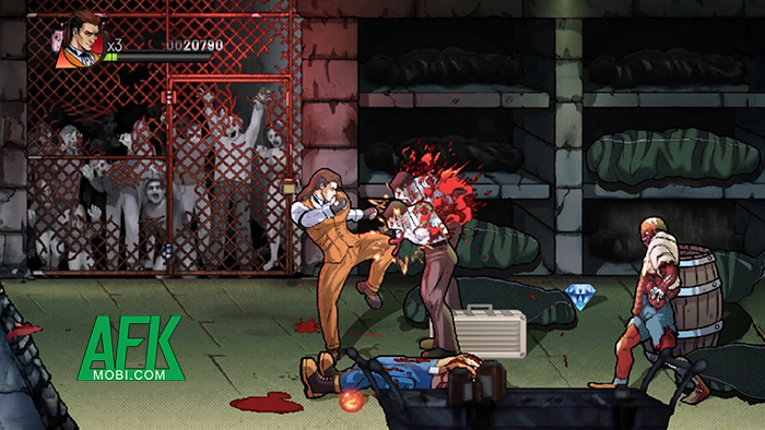 Night Slashers: Remake Mobile game hành động beat 'em up cuộn cảnh lấy chủ đề kinh dị 0