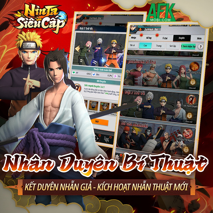 Ninja Siêu Cấp game Naruto đấu tướng màn hình dọc mới toanh về Việt Nam 1
