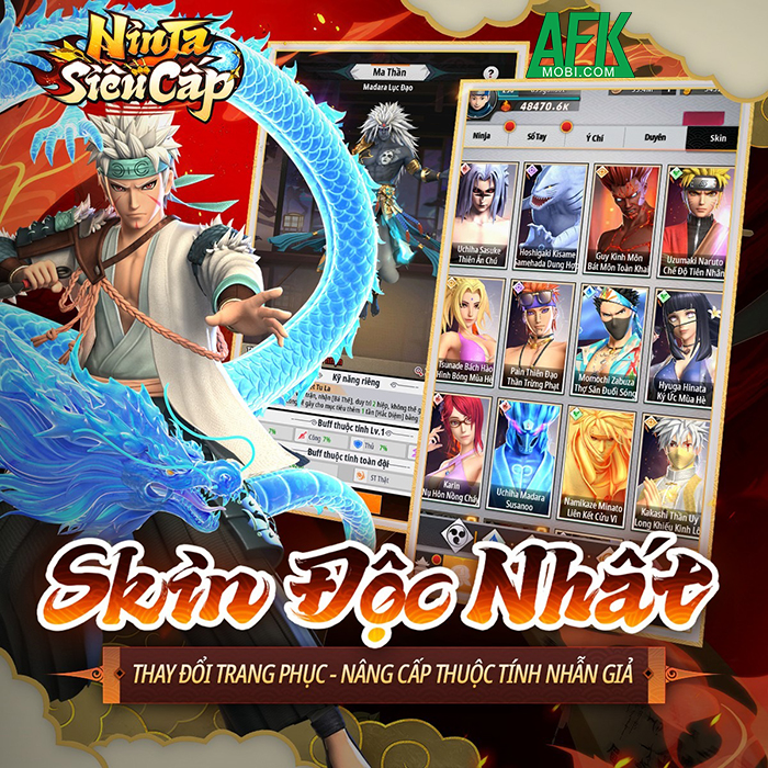 Ninja Siêu Cấp game Naruto đấu tướng màn hình dọc mới toanh về Việt Nam 2