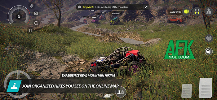 Offroad League Online game mô phỏng lái xe địa hình với đồ họa 3D siêu chân thực 3