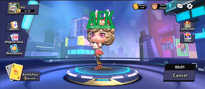Poker Brawl game chiến thuật cờ tự động lấy chủ đề những quân bài Tây 0