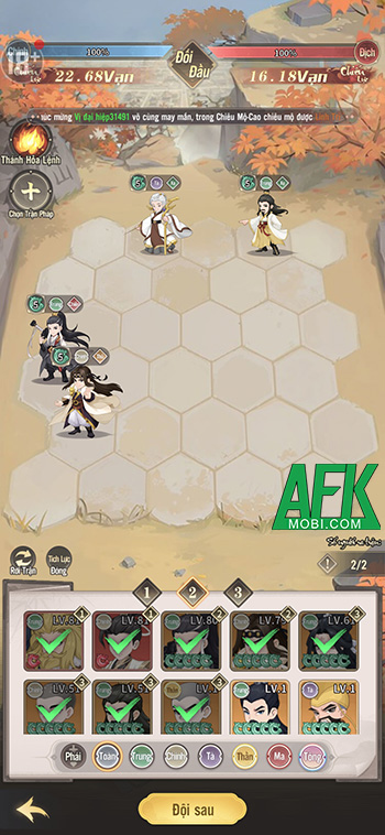 Kiếm Hiệp Auto Chess tái hiện màn tỉ thí võ công theo kiểu loạn chiến đầy vui mắt 6