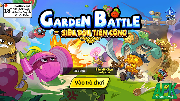 Siêu Đậu Tiến Công với trải nghiệm cuộc chiến hấp dẫn của các rau củ quả 0