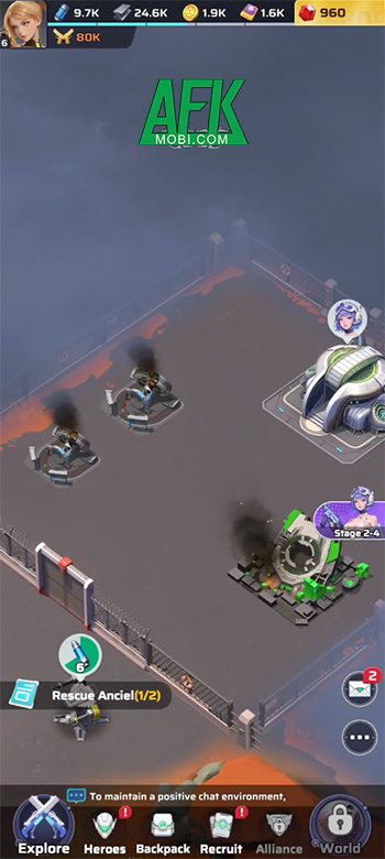 Valkyrie Raid game mô phỏng chiến thuật lấy chủ đề khoa học viễn tưởng tương lai 1