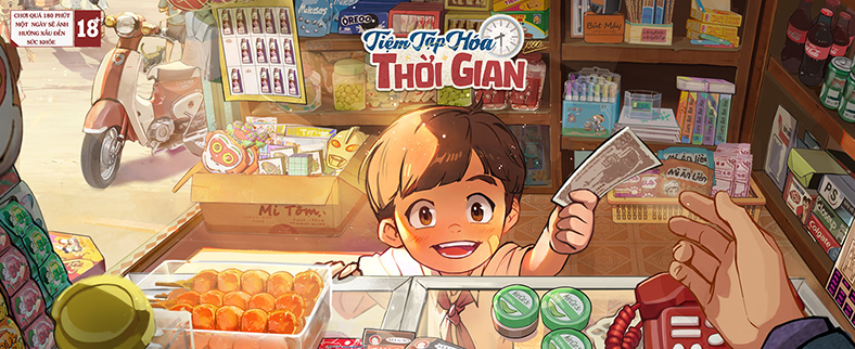 Game mới Tiệm Tạp Hóa Thời Gian sắp được VISION INVEST ra mắt tại Việt Nam