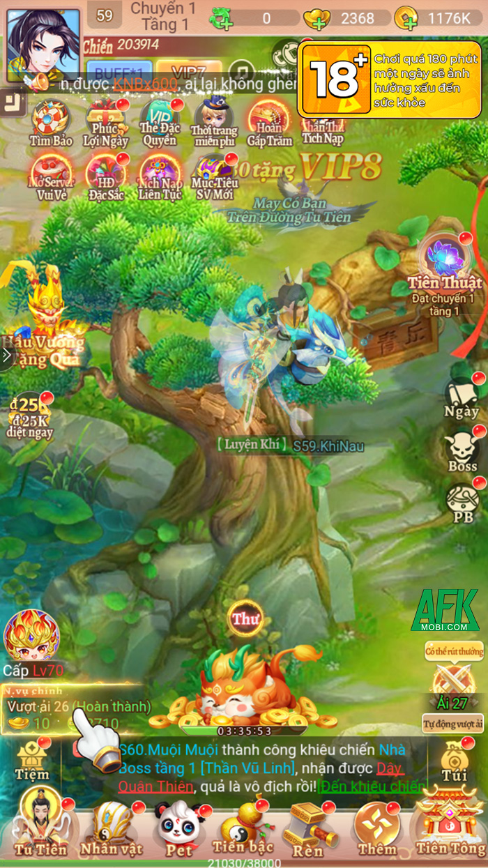 Trải nghiệm Tây Du Mini-Thần Thú Tiến Giới: Game nuôi thú cưng phiên bản Tu Tiên 2
