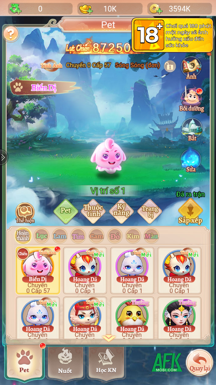 Trải nghiệm Tây Du Mini-Thần Thú Tiến Giới: Game nuôi thú cưng phiên bản Tu Tiên 8