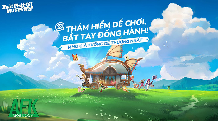 Xuất Phát Đi! !Muffin tựa MMORPG 3D màn hình dọc cập bến Việt Nam 0