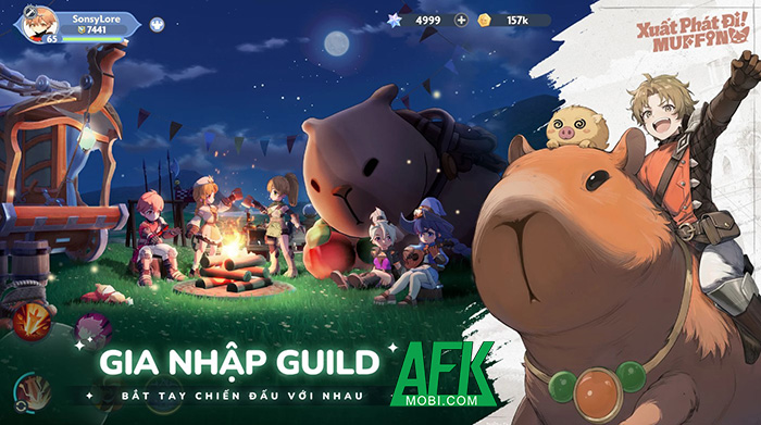 Xuất Phát Đi! !Muffin tựa MMORPG 3D màn hình dọc cập bến Việt Nam 4
