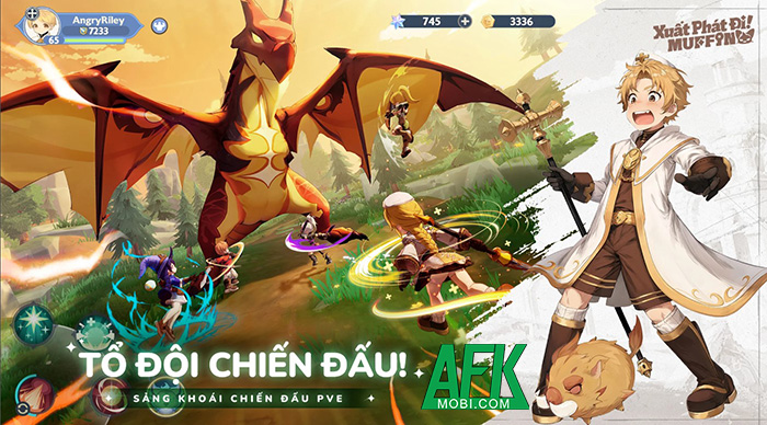 Xuất Phát Đi! !Muffin tựa MMORPG 3D màn hình dọc cập bến Việt Nam 2