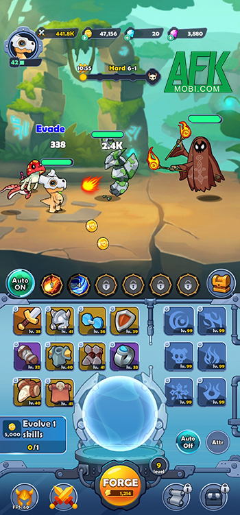 Monster Idle: AFK RPG mời game thủ bắt đầu cuộc hành trình phát triển con Cubone của mình 0