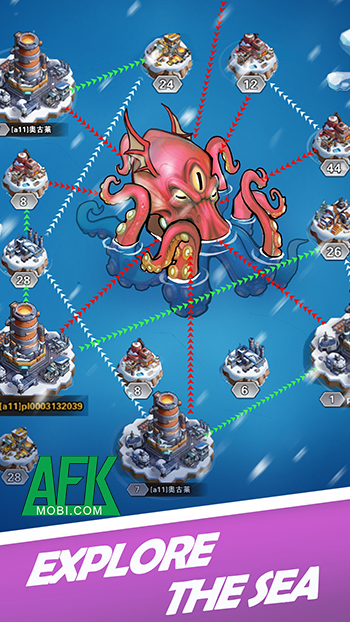 Gầy dựng khu căn cứ trên một hòn đảo giữa đại dương lạnh giá tại game Blue Castaways 4