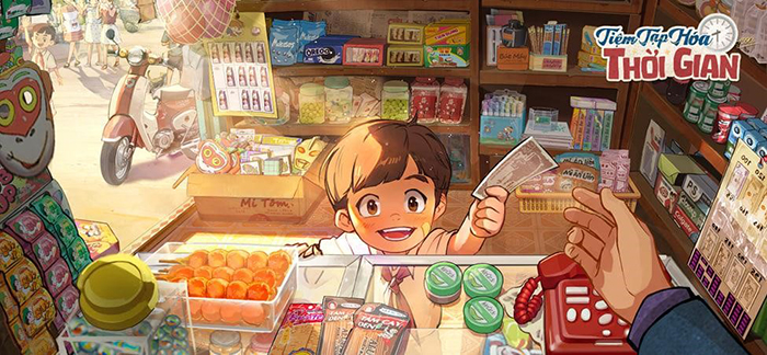 Trở về tuổi thơ cùng game mô phỏng quản lý kinh doanh Tiệm Tạp Hóa Thời Gian 0