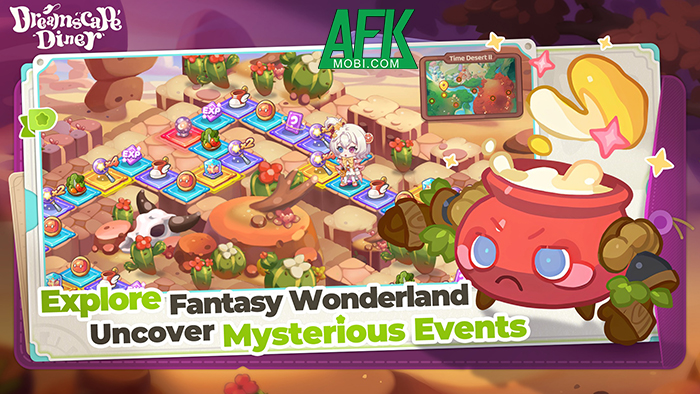 Điều hành một nhà hàng trong thế giới của những giấc mơ tại game Dreamscape Diner 2