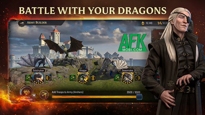 Game of Thrones: Dragonfire game chiến thuật 4X lấy chủ đề từ Trò Chơi Vương Quyền 2