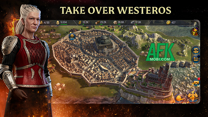 Game of Thrones: Dragonfire game chiến thuật 4X lấy chủ đề từ Trò Chơi Vương Quyền 3