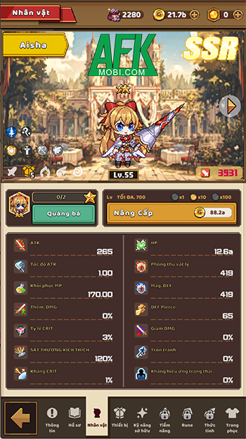 Girls Knights: SQUAD RPG cho game thủ được tập hợp đội nữ hiệp sĩ chibi của mình 5