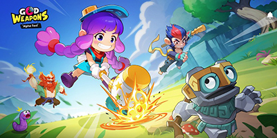 God Weapons cho bạn thu thập nhiều loại vũ khí khác nhau để trong công việc tàn phá