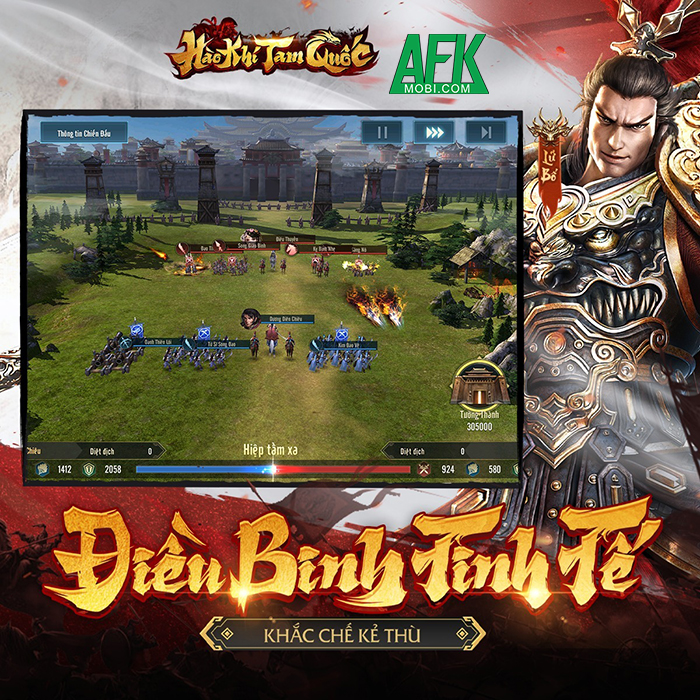 Game mô phỏng chiến thuật Hào Khí Tam Quốc - Migame chuẩn bị ra mắt làng game Việt 3