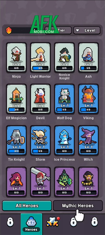 Phòng thủ trước các đợt kẻ thù lẫn quái vật trong game Heroes Crew: Strategy Defense 0