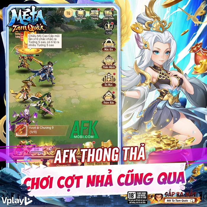 Game chiến thuật đấu tướng Mê Ta Tam Quốc - Vplay cập bến thị trường Việt Nam 2