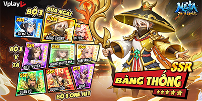 Mê Ta Tam Quốc – Vplay nâng tầm đấu tướng chiến thuật với 100+ chiến tướng đa vũ trụ