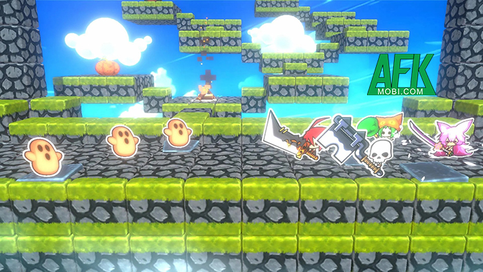 Paper Knight Quest đưa người chơi khám phá một thế giới khối độc đáo 1