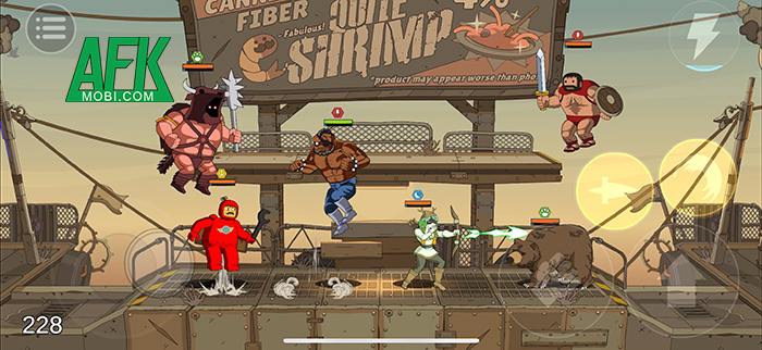Punch TV: Ultimate Fight Show game đối kháng sở hữu hệ thống nhân vật độc lạ 4