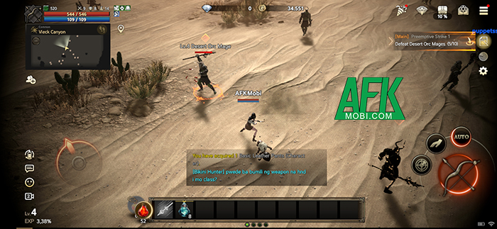 Rasalas game MMORPG với lối chơi theo phong cách cày cuốc truyền thống 2