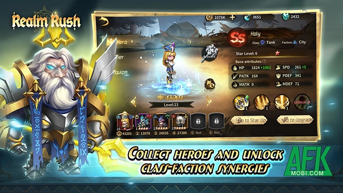 Realm Rush - Brave the Chaos game chiến thuật đấu tướng theo hơi hướng cờ tự động 0