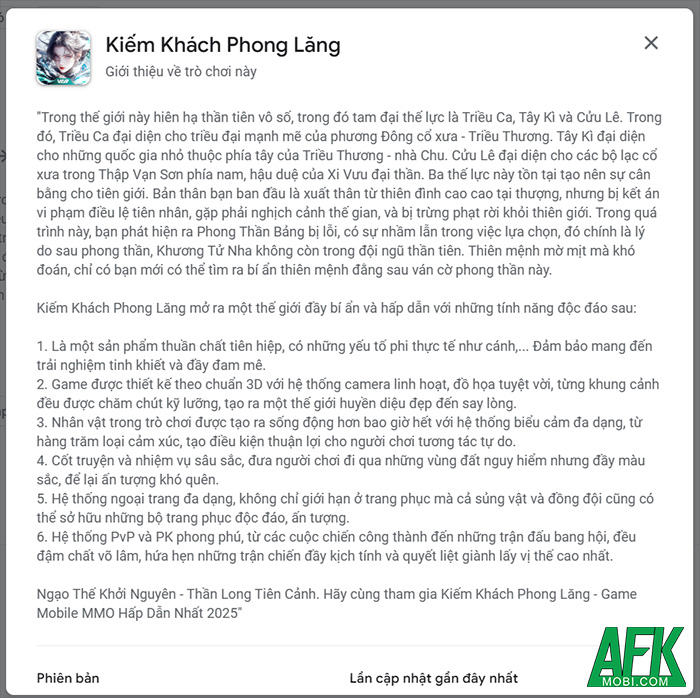 Trải nghiệm game Kiếm Khách Phong Lăng để thấy 1 thế giới tu tiên đầy huyền ảo 1