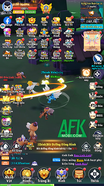 Stickman GO mang đến trải nghiệm sự kết hợp ảo diệu giữa MMORPG với cày cuốc nhàn rỗi 3