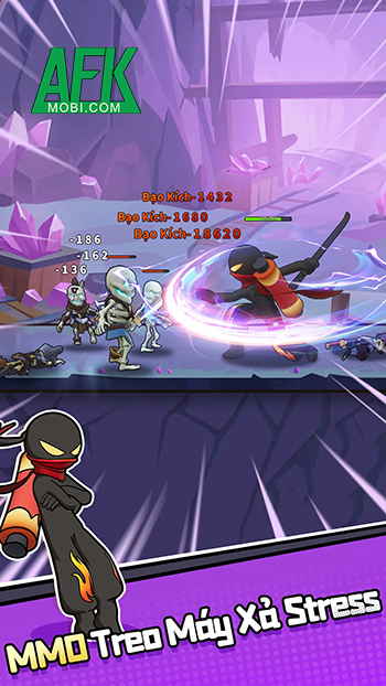Game nhập vai nhàn rỗi cày cuốc trực tuyến Stickman GO cập bến Việt Nam 0