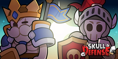 Dẫn dắt quân đoàn khô lâu chống lại kẻ thù nhân loại với game Skull Defense: Skeleton Battle
