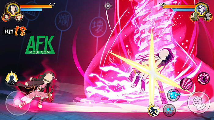 Stick Demon Shadow Fight game đối kháng lấy chủ đề Demon Slayer kết hợp Người Que 3