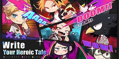 Ultimate Hero Class game đấu tướng lấy chủ đề My Hero Academia có đồ họa 3D anime tuyệt đẹp