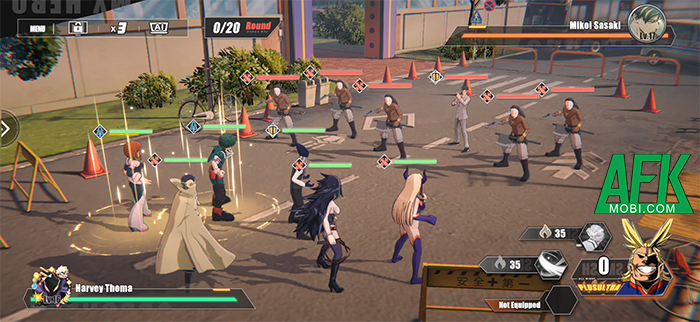 Ultimate Hero Class đấu tướng lấy chủ đề My Hero Academia với đồ họa 3D anime tuyệt đẹp 2
