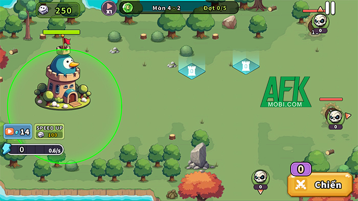 Cùng những chú vịt bảo vệ vương quốc trong game phòng thủ What Duck: Defense 1