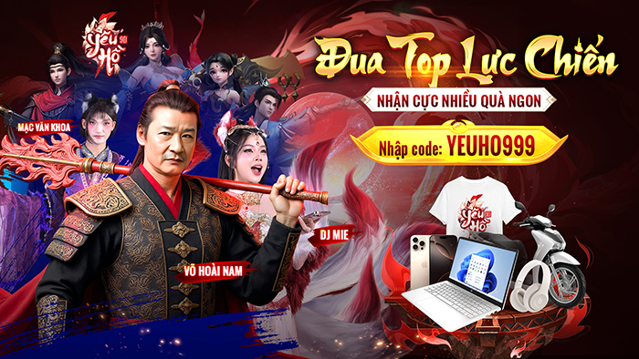 Yêu Hồ 9D tặng quà khủng ra mắt, game thủ sốc vì 