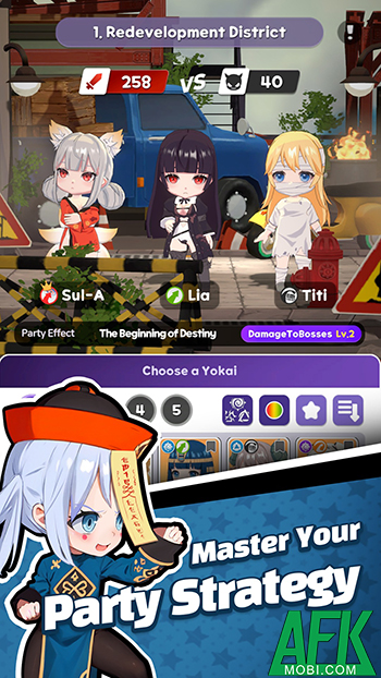 Yokai GO! - Super Cute Shooter cho game thủ điều khiển các nữ yêu ma chiến đấu 2
