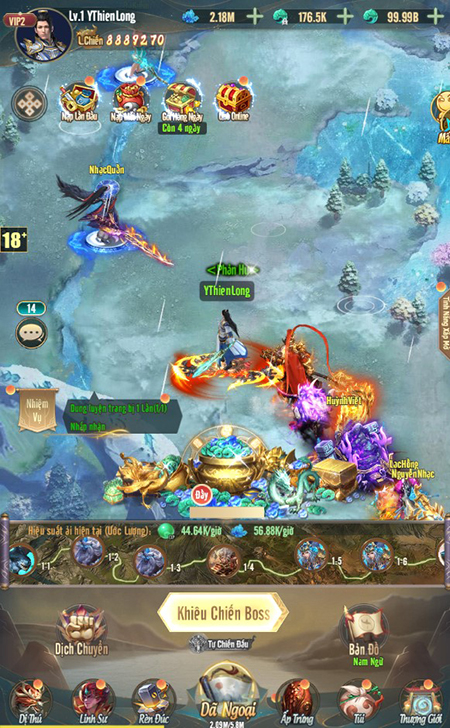 Bước vào game Họa Thượng Cổ săn lùng Dị Thú thức tỉnh sức mạnh vạn năm 1