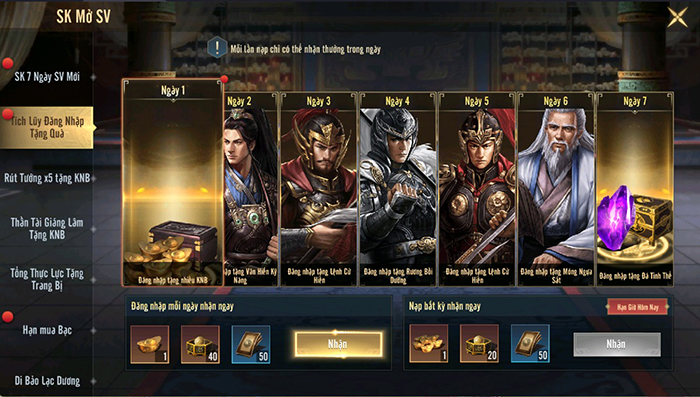 Game mobile Hào Khí Tam Quốc tặng iPhone 16 Pro Max cho game thủ đứng Top BXH Vinh Danh 3