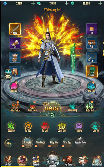 Họa Thượng Cổ game nhập vai chiến thuật thần thoại tu tiên chuẩn bị ra mắt làng game Việt 6