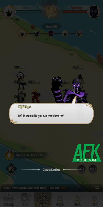 Trải nghiệm phiên bản quốc tế của AI Stickman - Game đấu tướng chủ đề người que đặc sắc 1