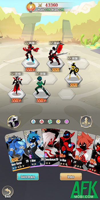 Trải nghiệm phiên bản quốc tế của AI Stickman - Game đấu tướng chủ đề người que đặc sắc 5